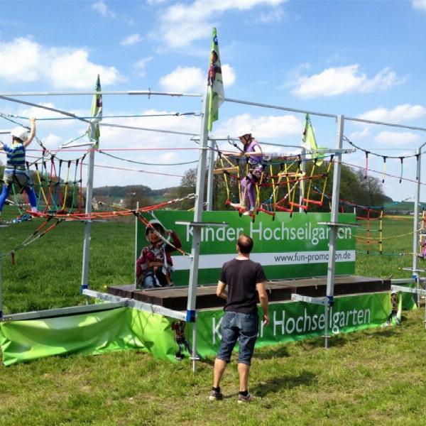 Hochseilgarten für Kinder