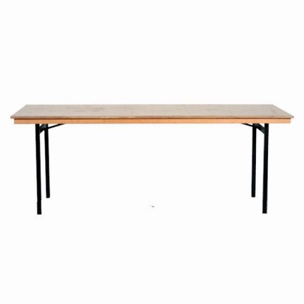 Banketttisch eckig in 150/80 cm