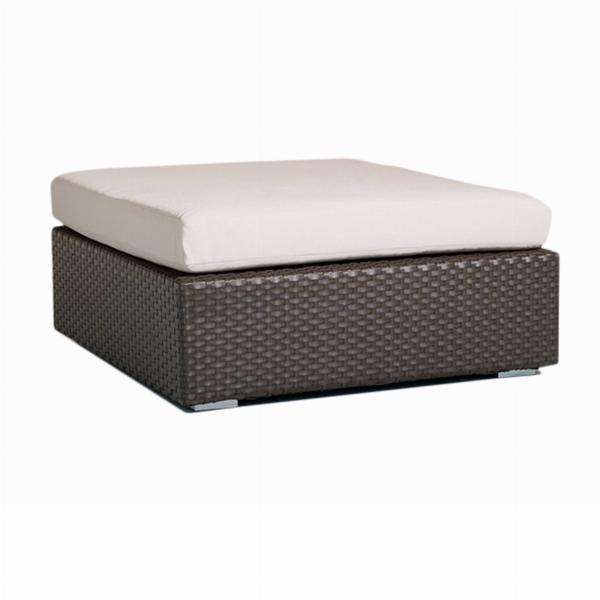 Rattanlounge - Footstool (klein)