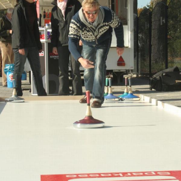 Eisstockbahn Curling